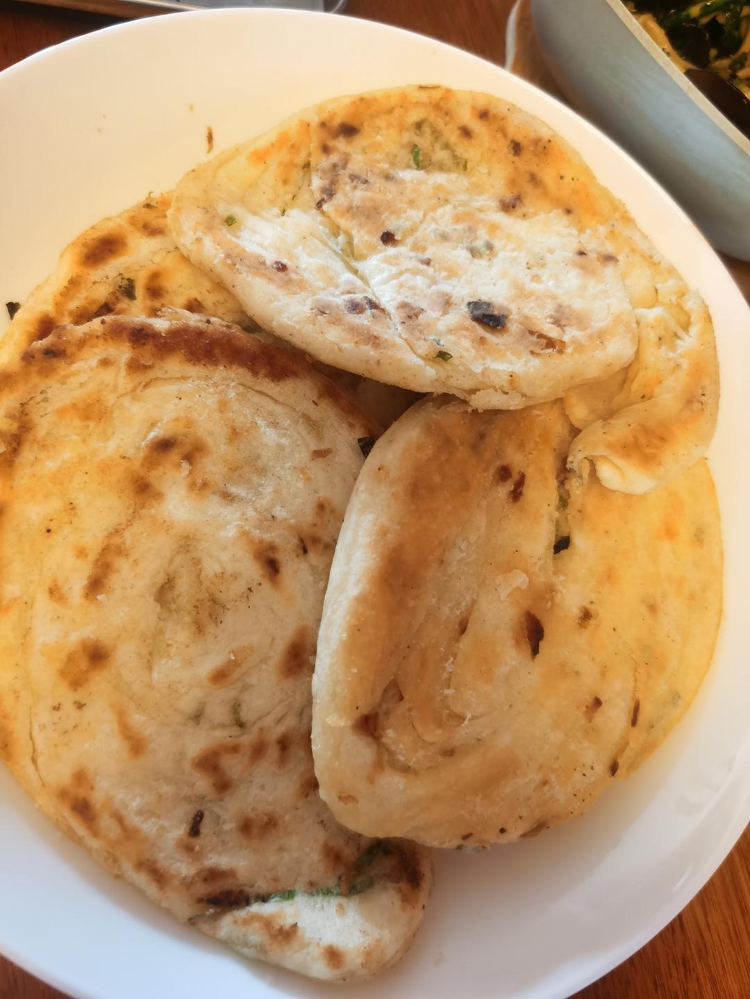 发面葱油酥饼