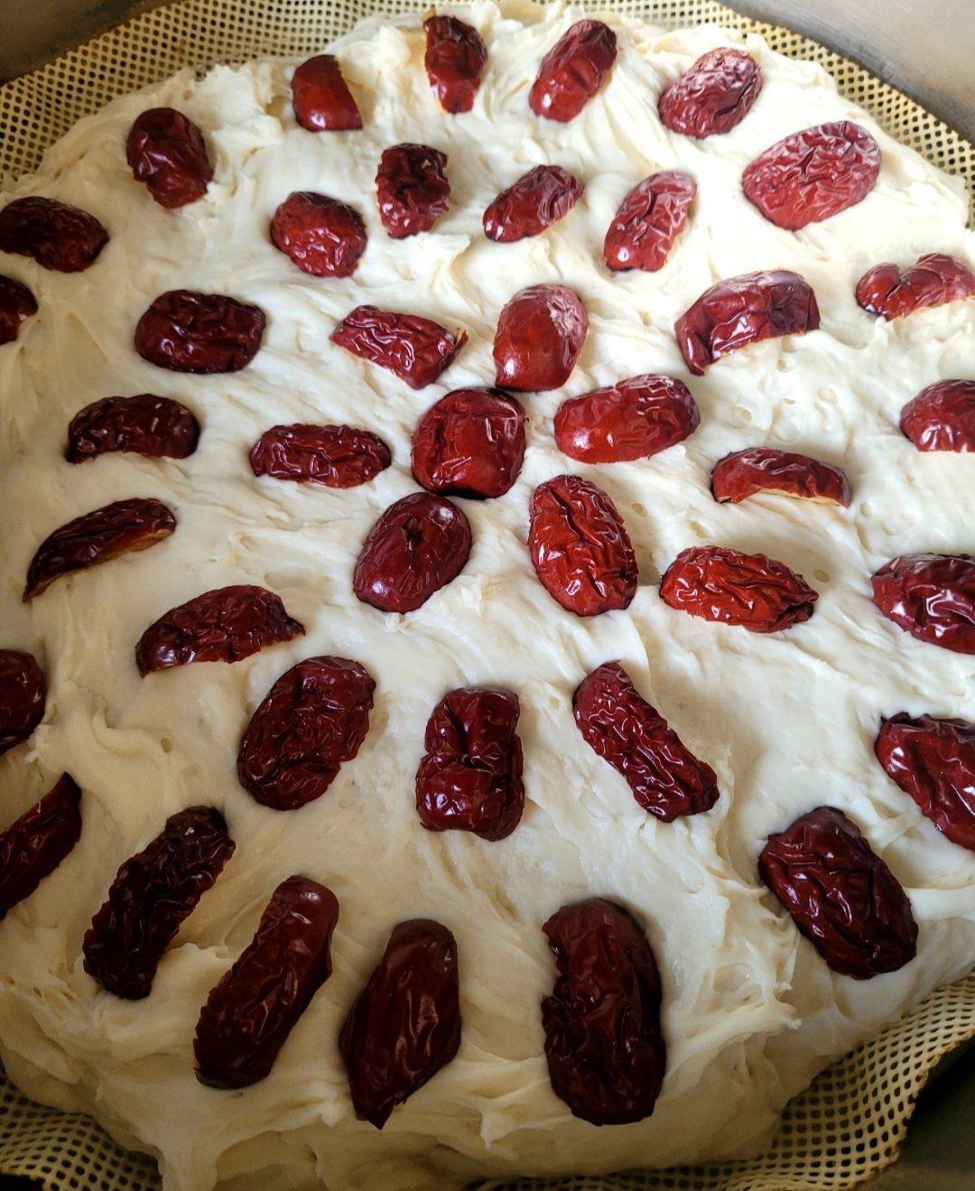 白面红枣发糕（老爸拿手面食之一）