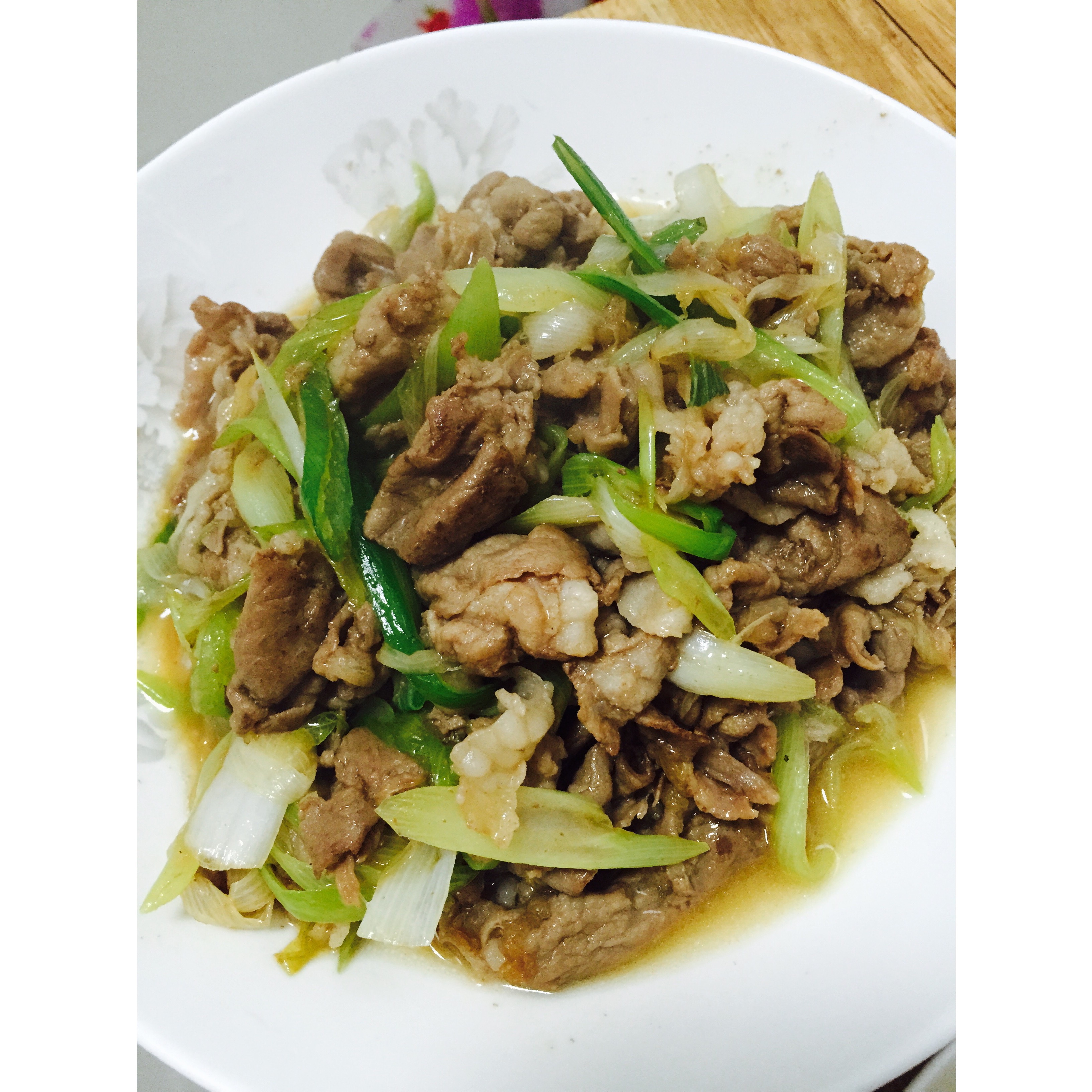 葱爆羊肉