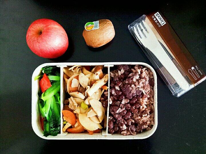 杏鲍菇炒牛肉粒