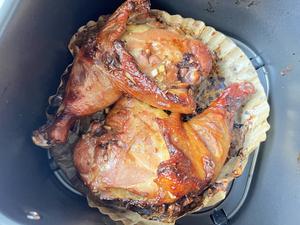 蒜香烤鸡腿--空气炸锅美食的做法 步骤8