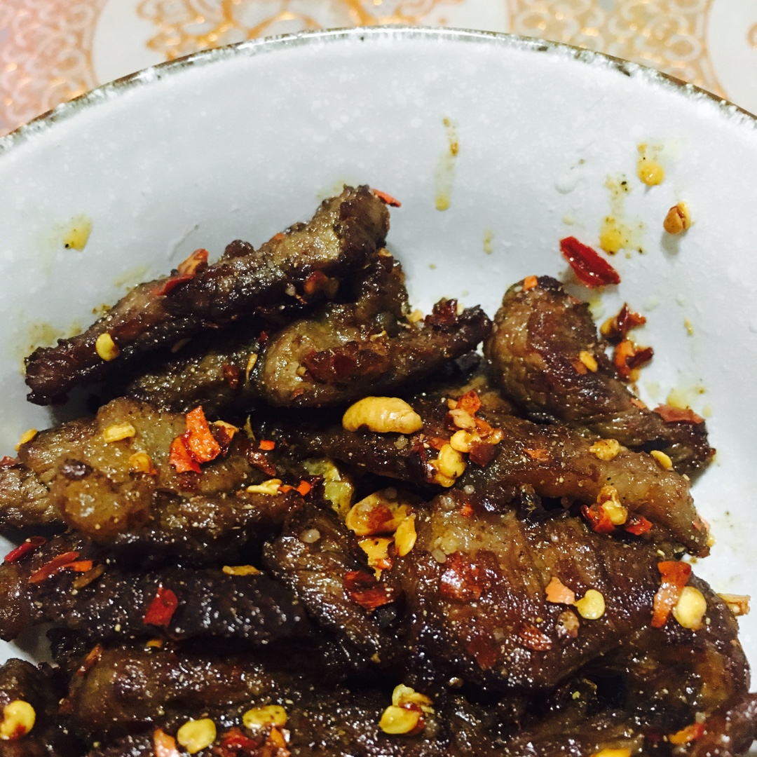 麻辣牛肉干