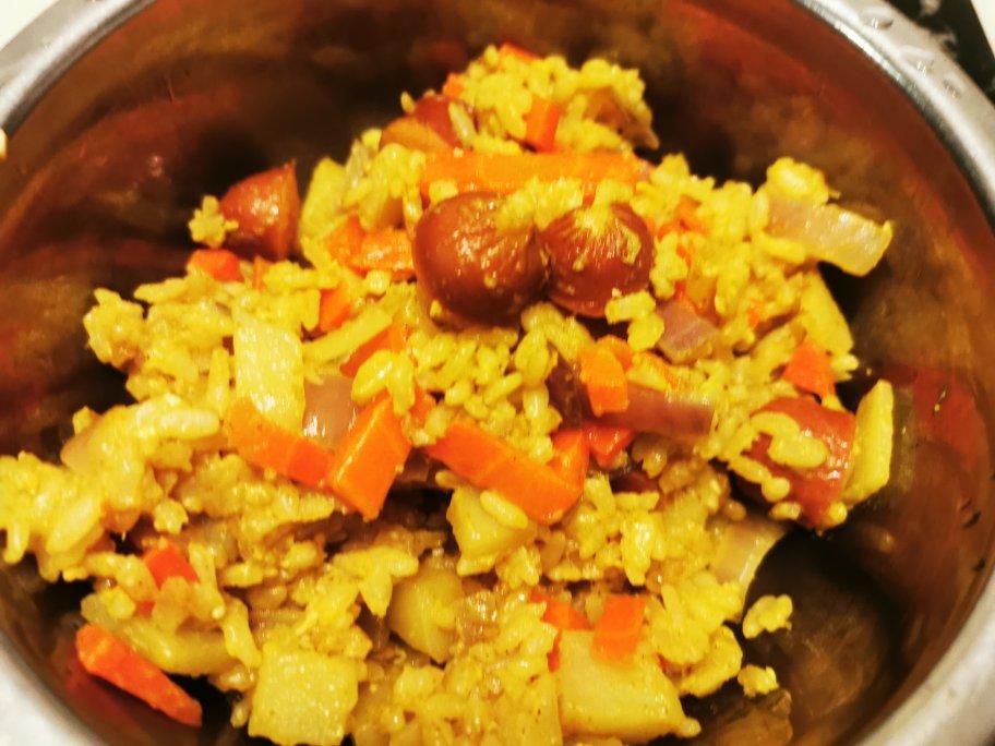 懒人咖喱炒饭
