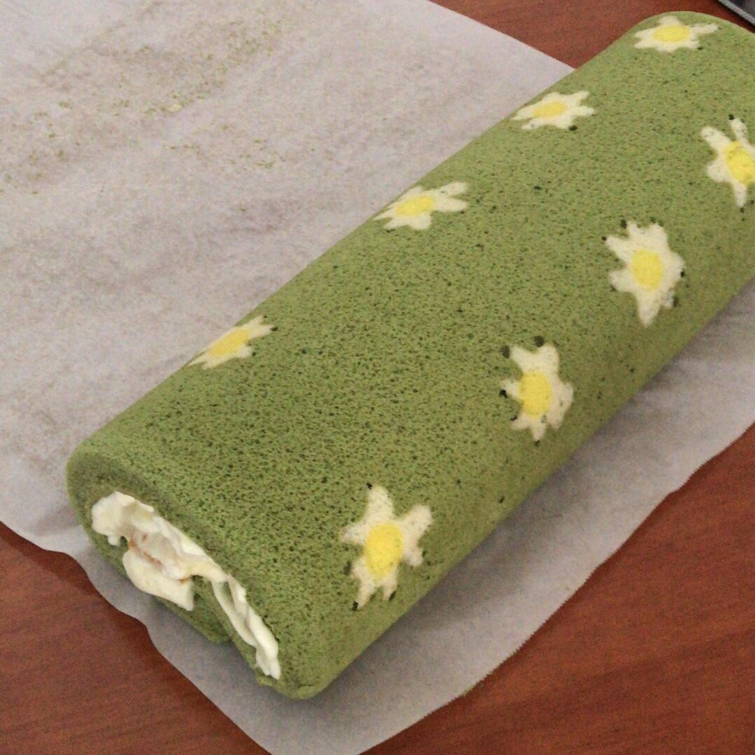 抹茶雏菊小四卷