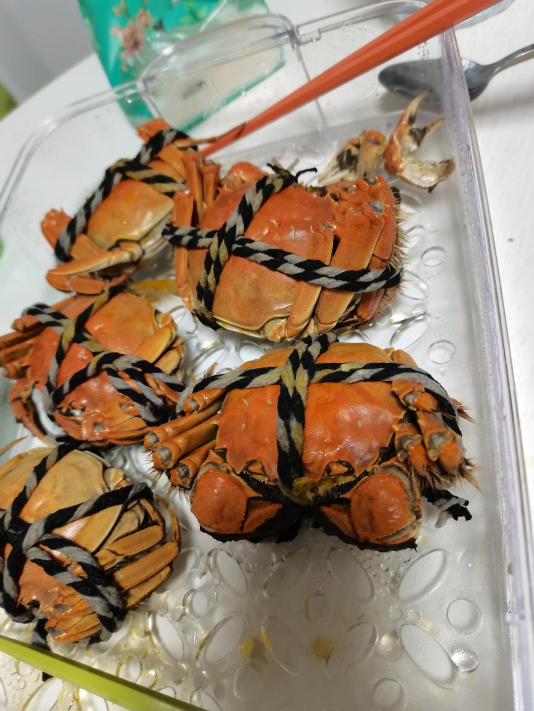 清蒸大闸蟹