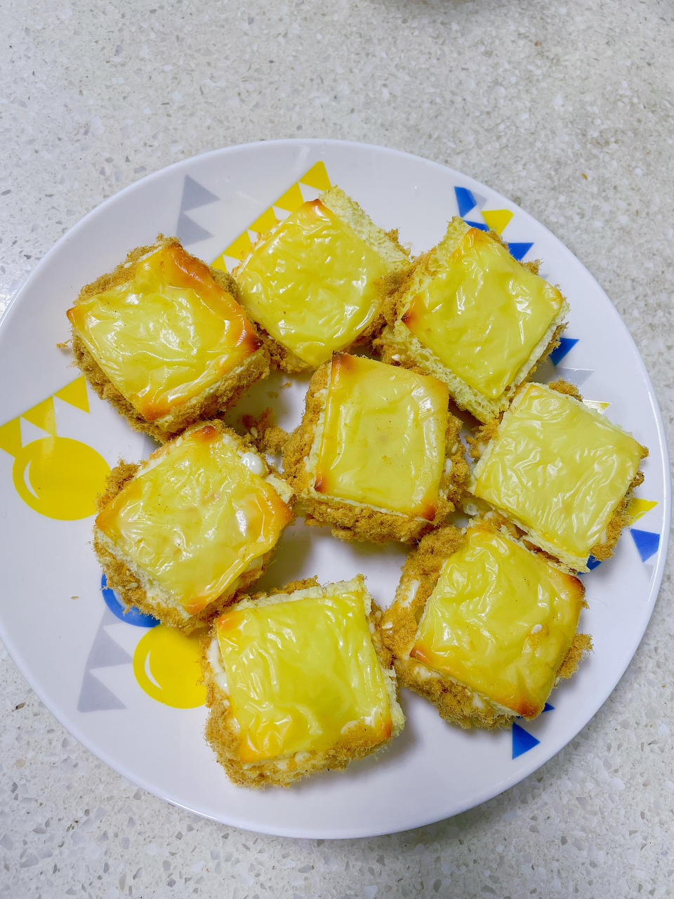 💯爆好吃😋零失败🔥吐司版芝士肉松小贝