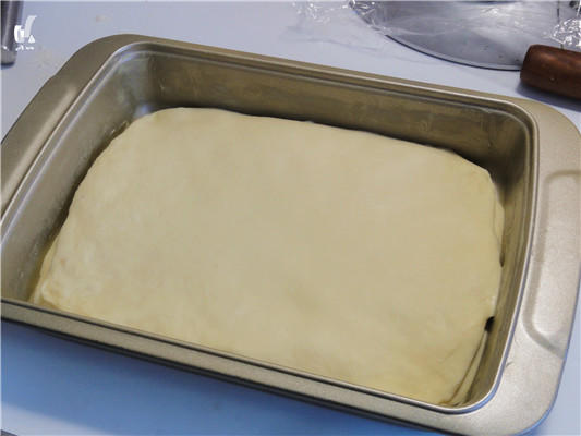 红豆奶排包的做法 步骤10