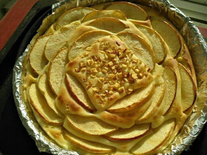 无油无糖酸奶苹果蛋糕