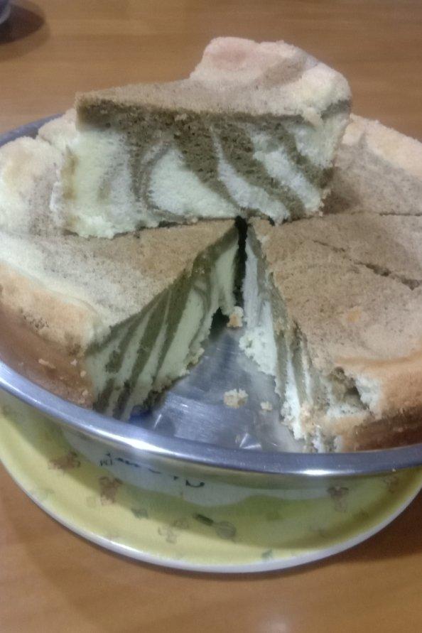 斑马纹戚风蛋糕