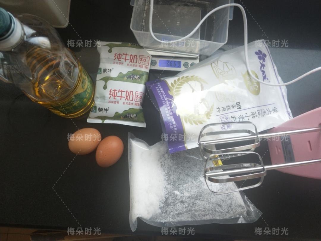 纯奶手撕吐司的做法 步骤1
