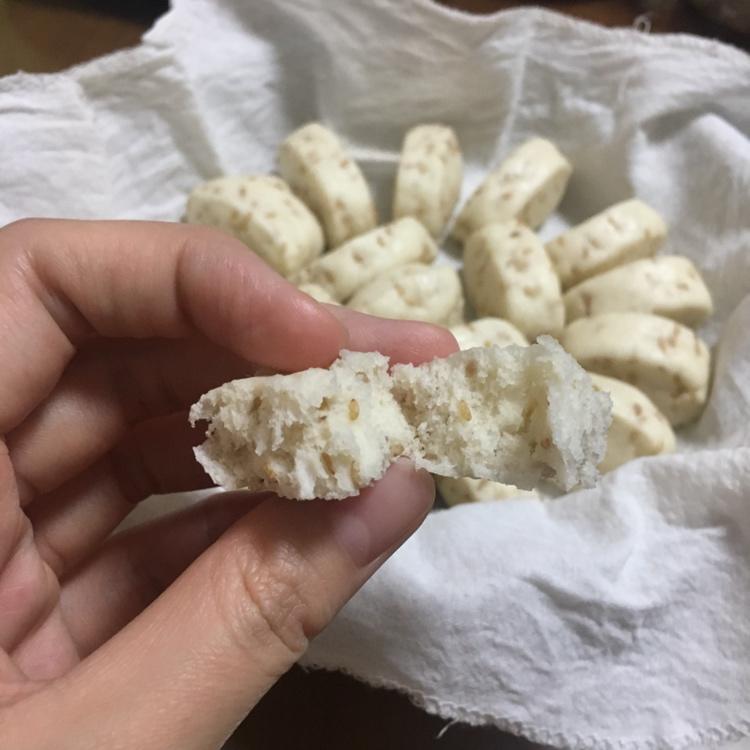 广式馒头（刀切，圆形。馒头。附视频。一次性发酵）