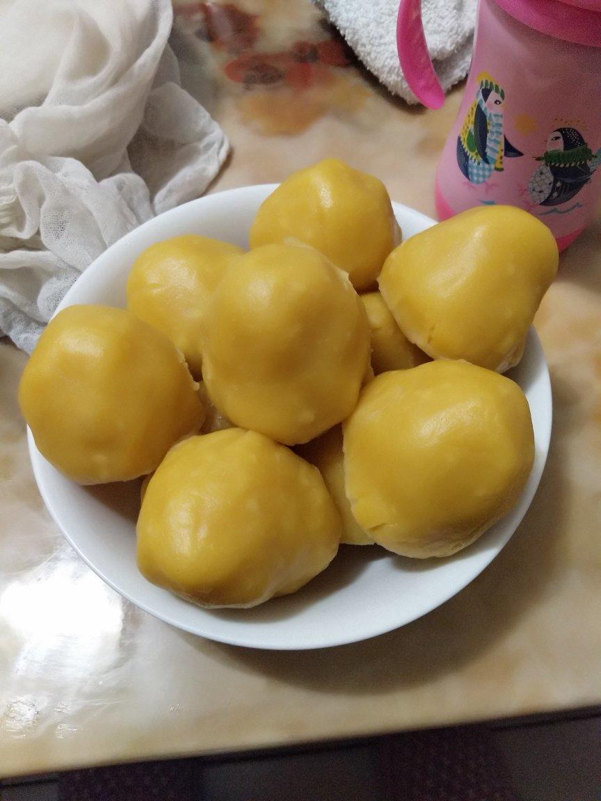 奶香糯米窝窝头