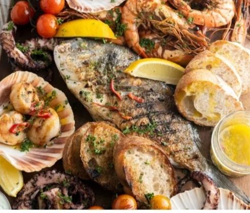 烤海鲜拼盘（烧烤派对）美善品小美食谱