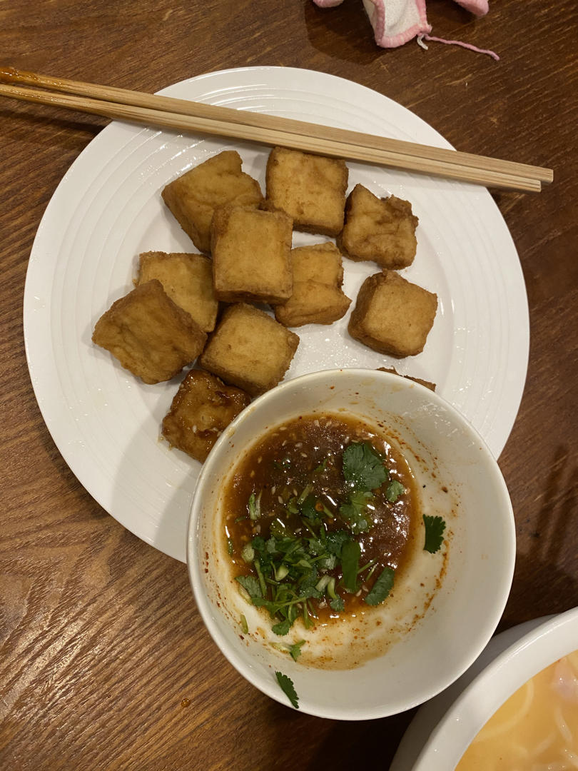 简易版炸臭豆腐料汁