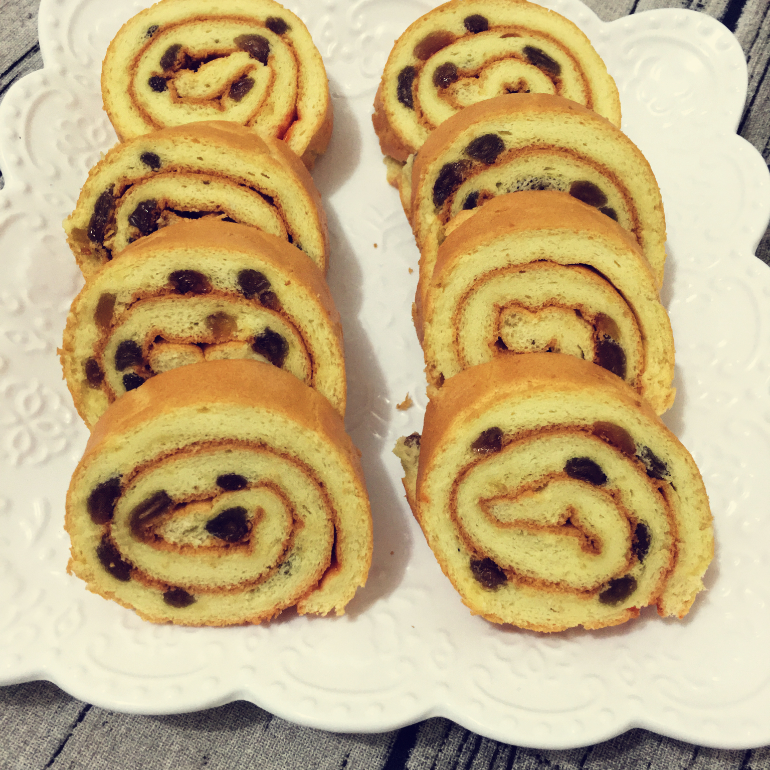 零失败葡萄干蛋糕卷