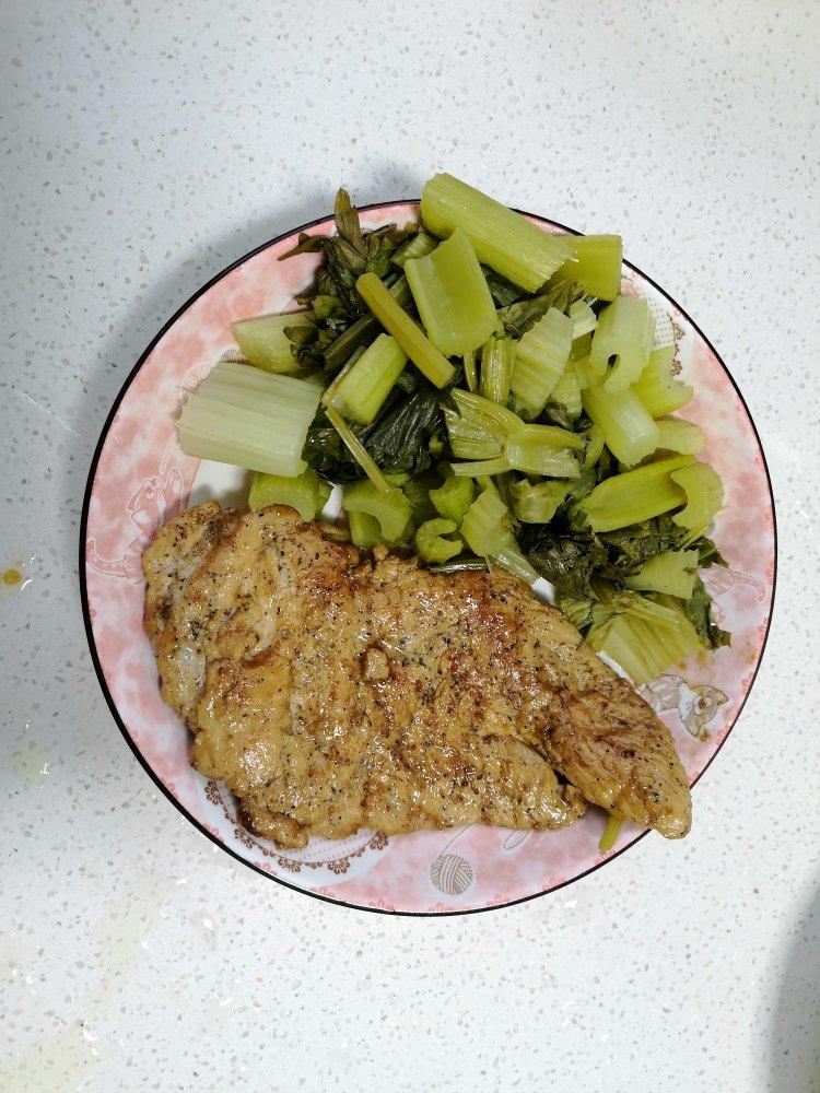 【嫩煎鸡胸肉】