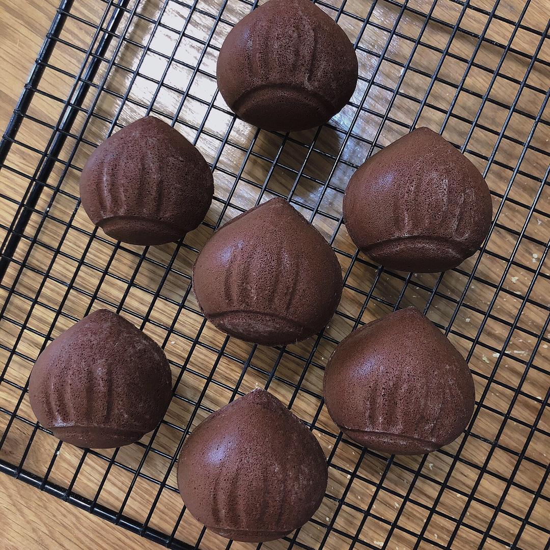 可可海绵蛋糕(分蛋法)