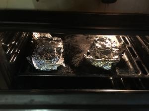 蒜蓉香烤鸡腿并蛋饼芋泥拼盘的做法 步骤8