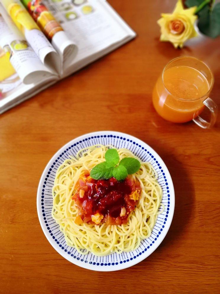 番茄🍅肉酱意面