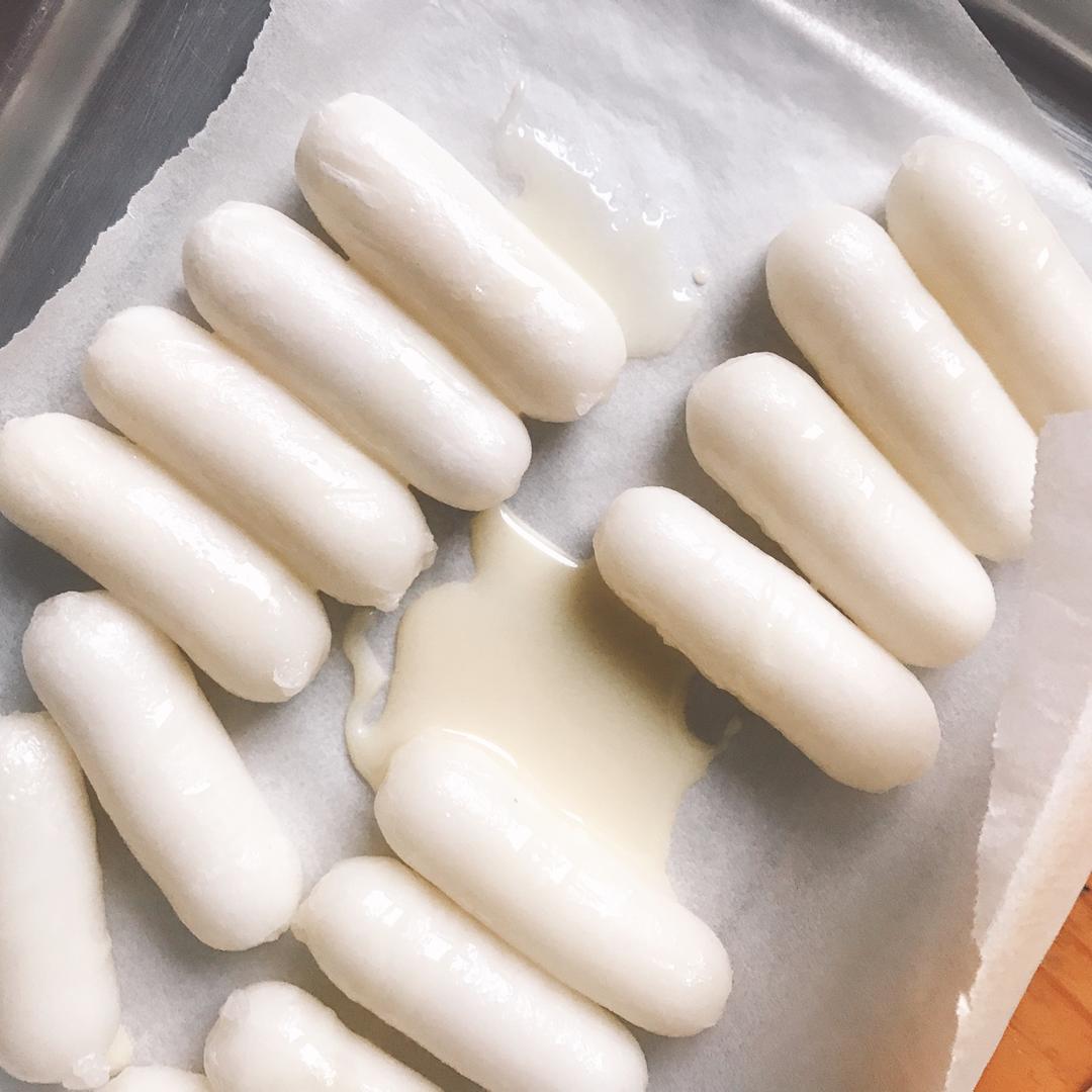 恬恬甜味做的烤芝士年糕