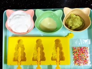 牛油果酸奶冰棍（雪糕系列之1）的做法 步骤2