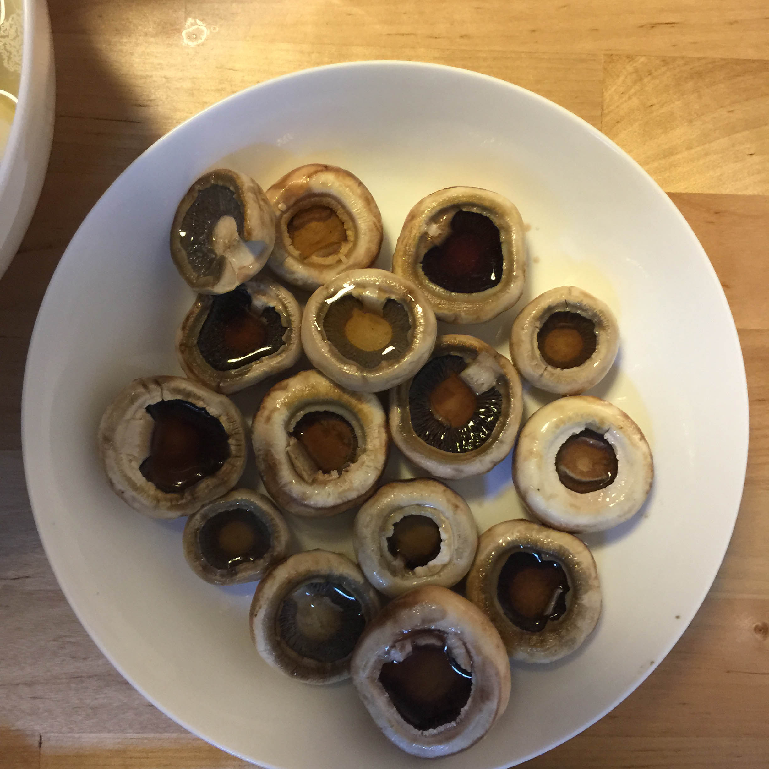 保留最原始鲜味儿的煎口蘑