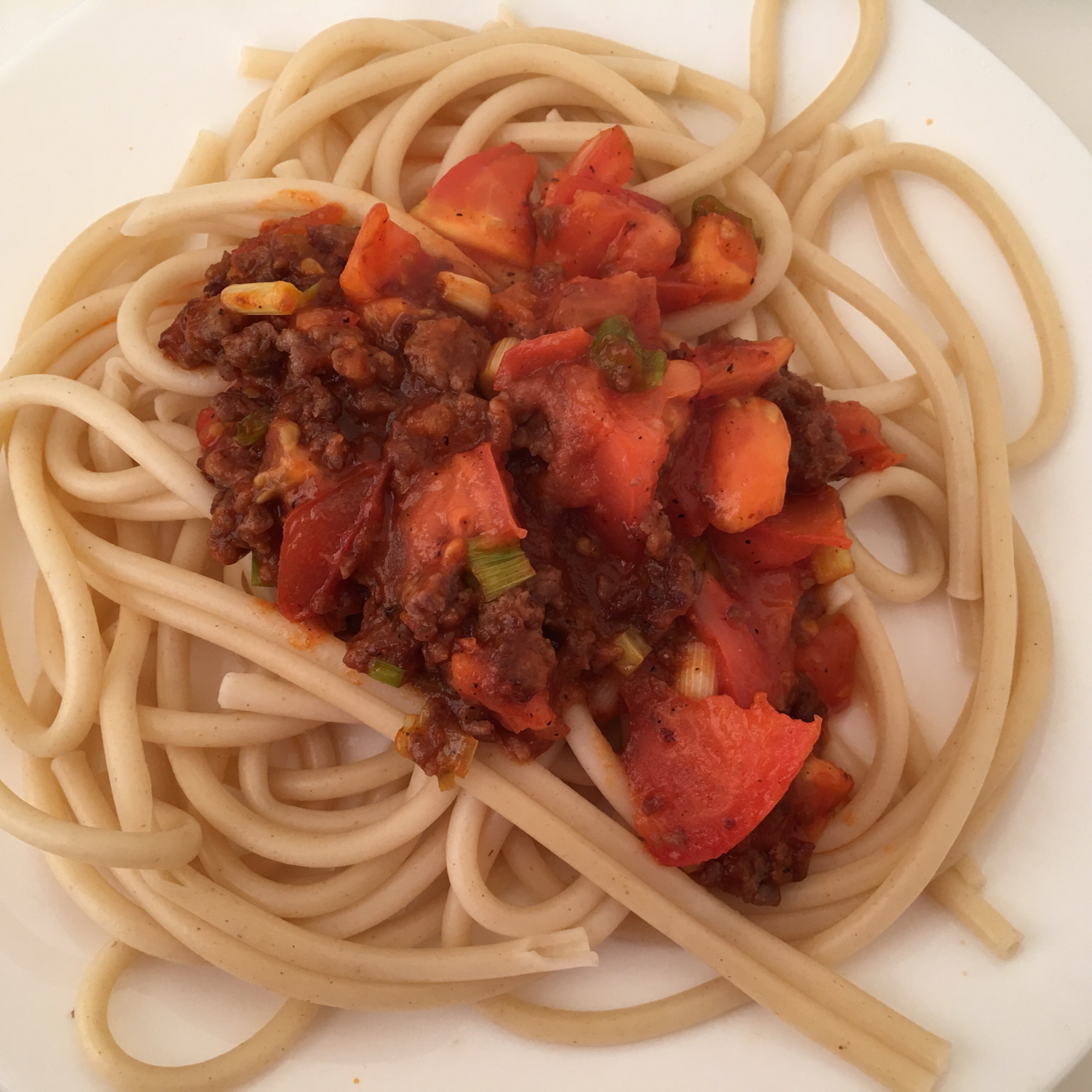 番茄肉酱意大利面