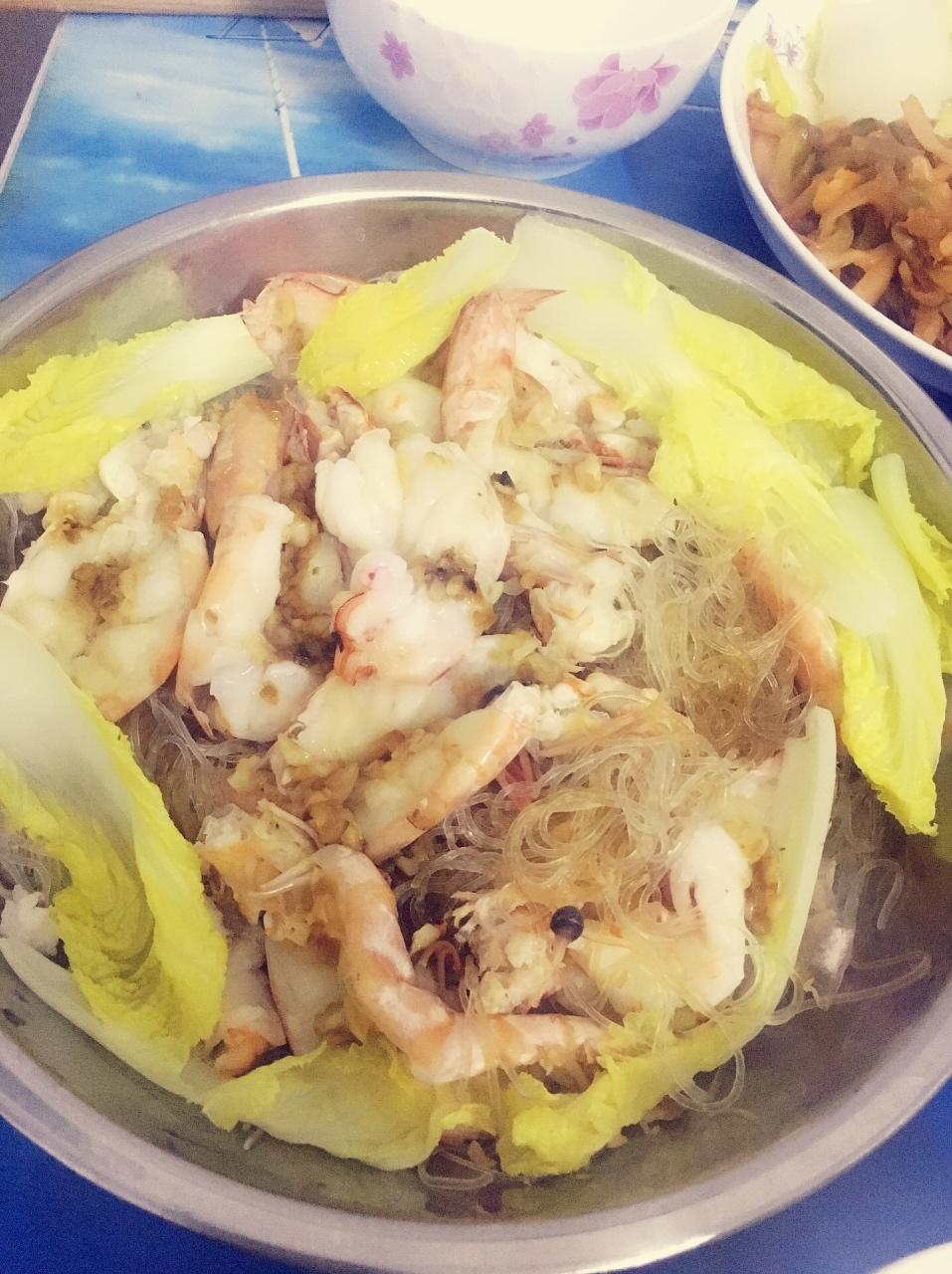 蒜蓉粉丝蒸大虾