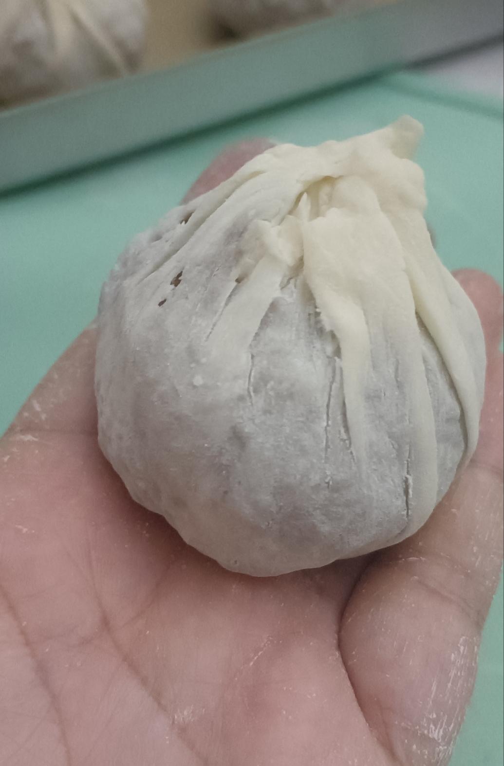 早餐招牌超薄手工咸蛋黄肉香|蔬果蜜枣烧麦