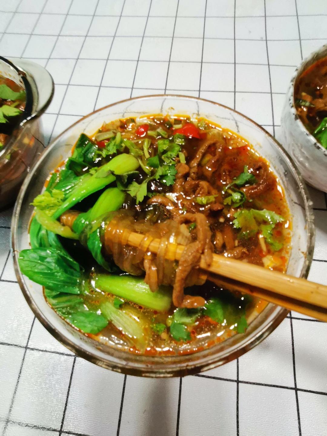 🔥爽到爆的自制酸辣粉，酸辣开胃比外面好吃百倍！