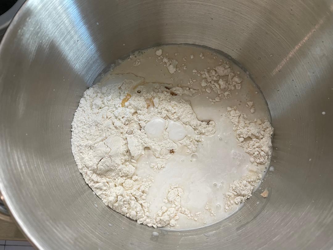 纯奶手撕吐司的做法 步骤1