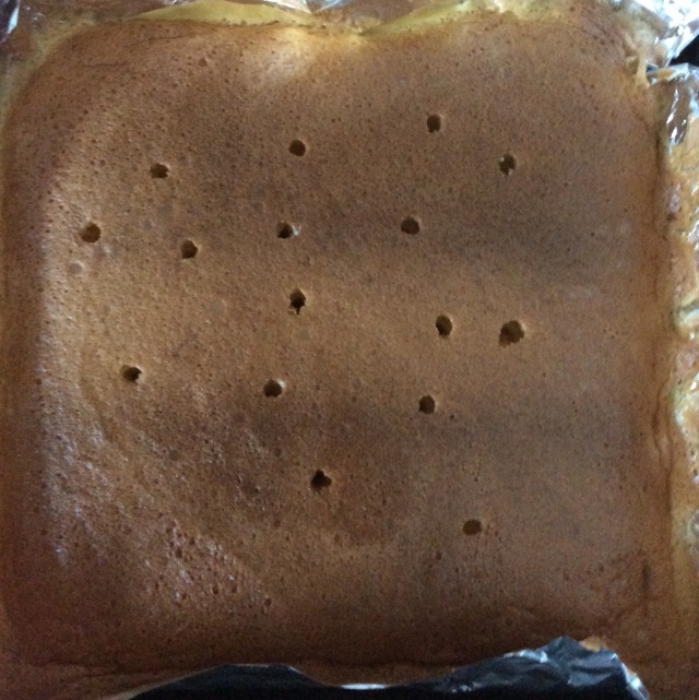 消耗淡奶油之作——淡奶油小蛋糕