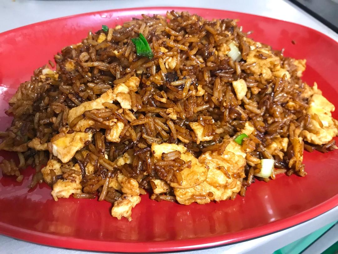 酱油炒饭(超级简单)