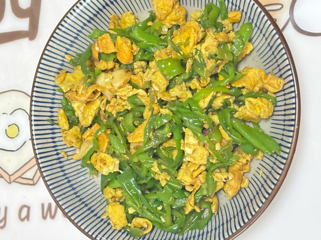 青椒炒蛋