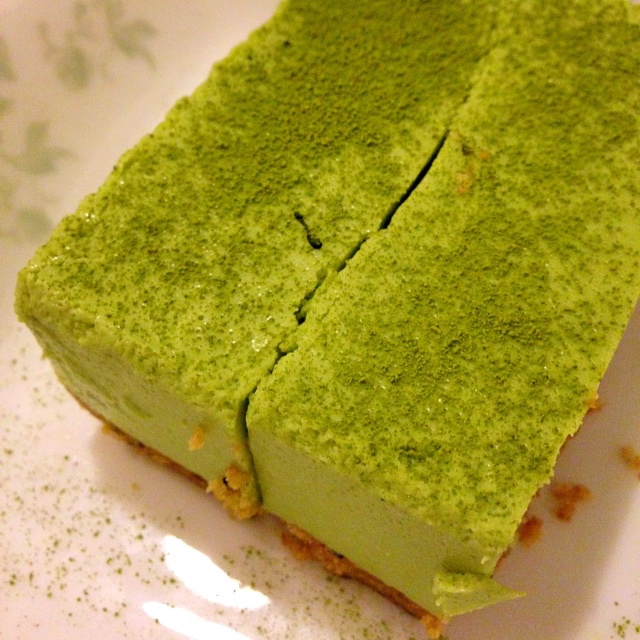 抹茶冻芝士蛋糕