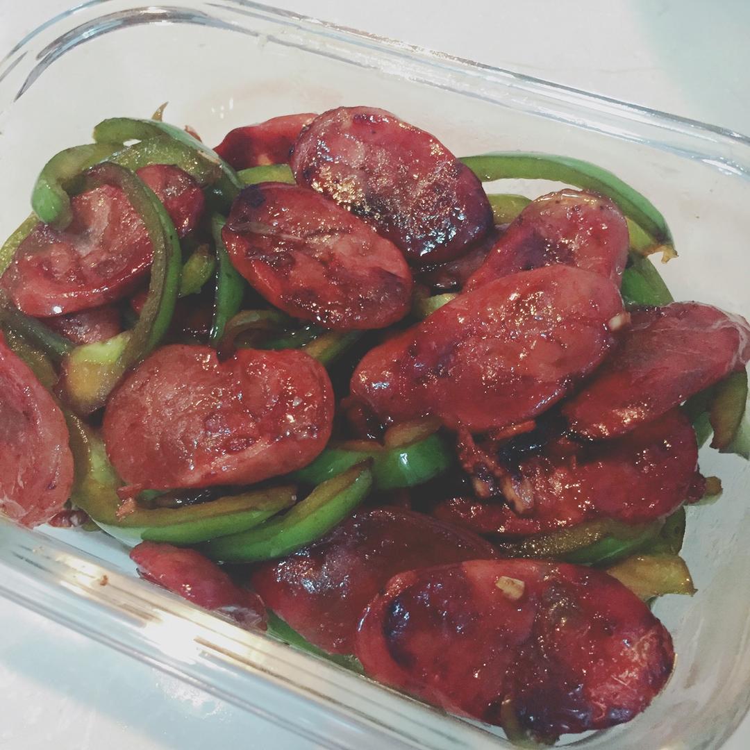 (_未末つ·做的青椒炒香肠