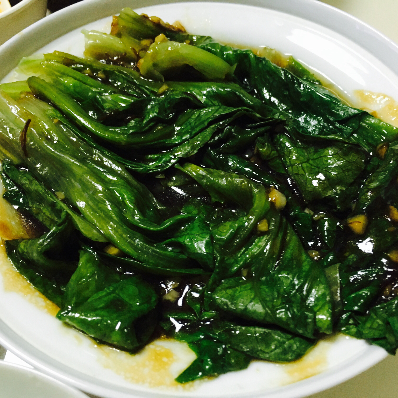 家常菜 蚝油生菜