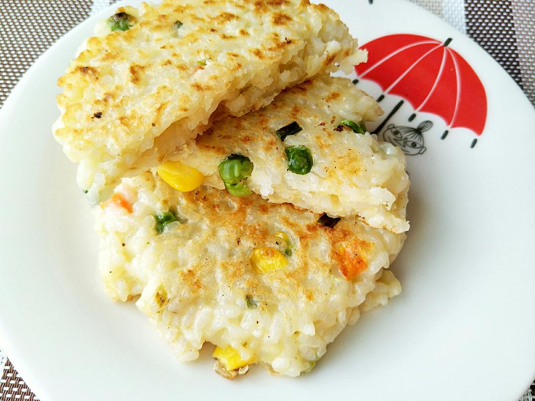 剩饭饼的做法