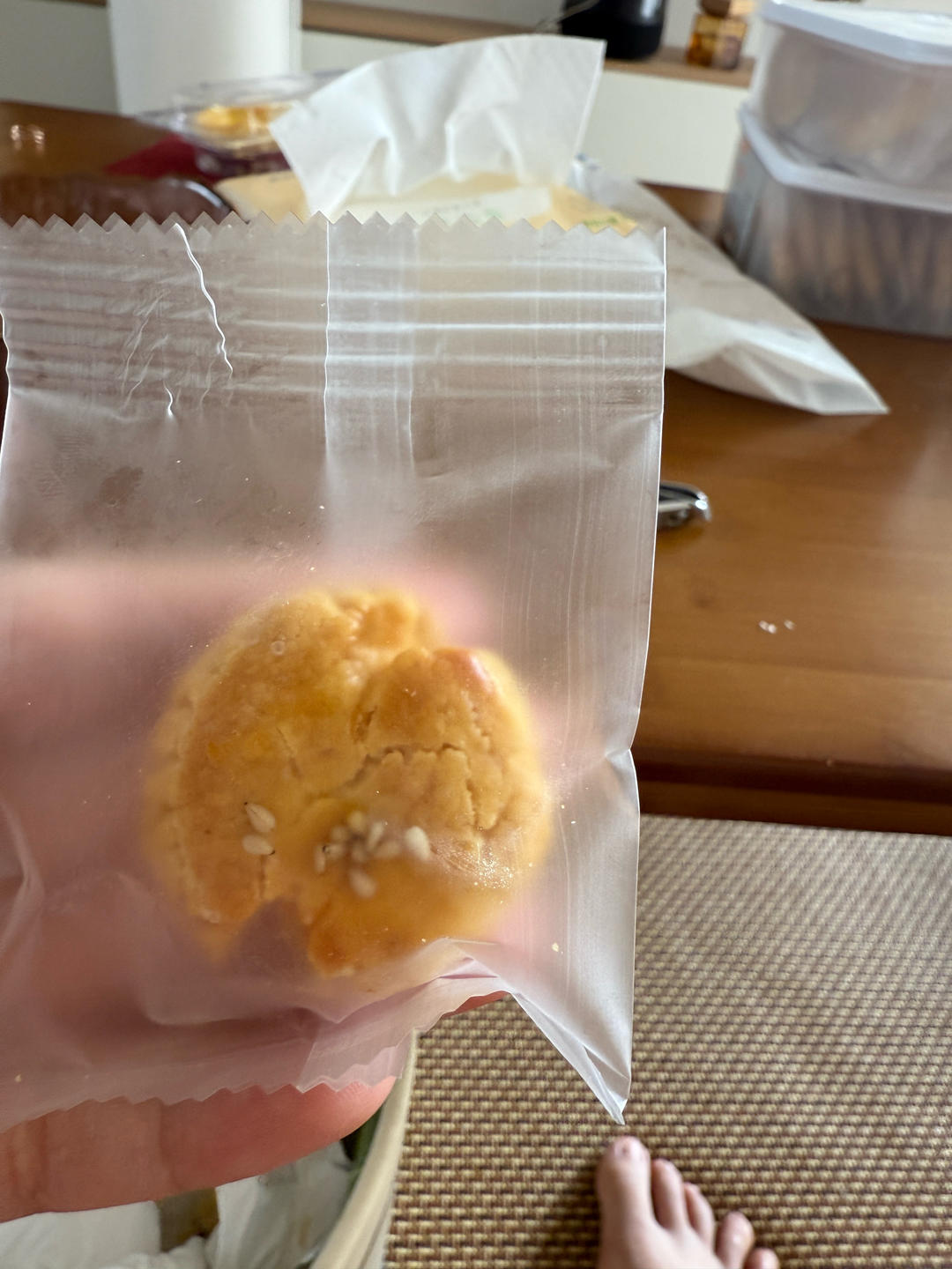 香酥咸蛋黄饼干