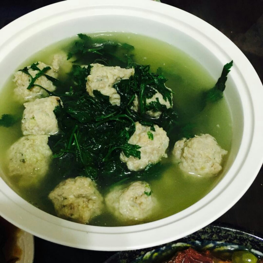 手工肉丸汤
