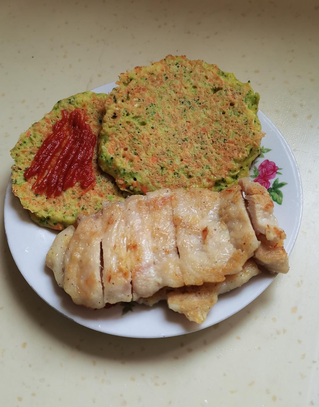 西兰花小饼