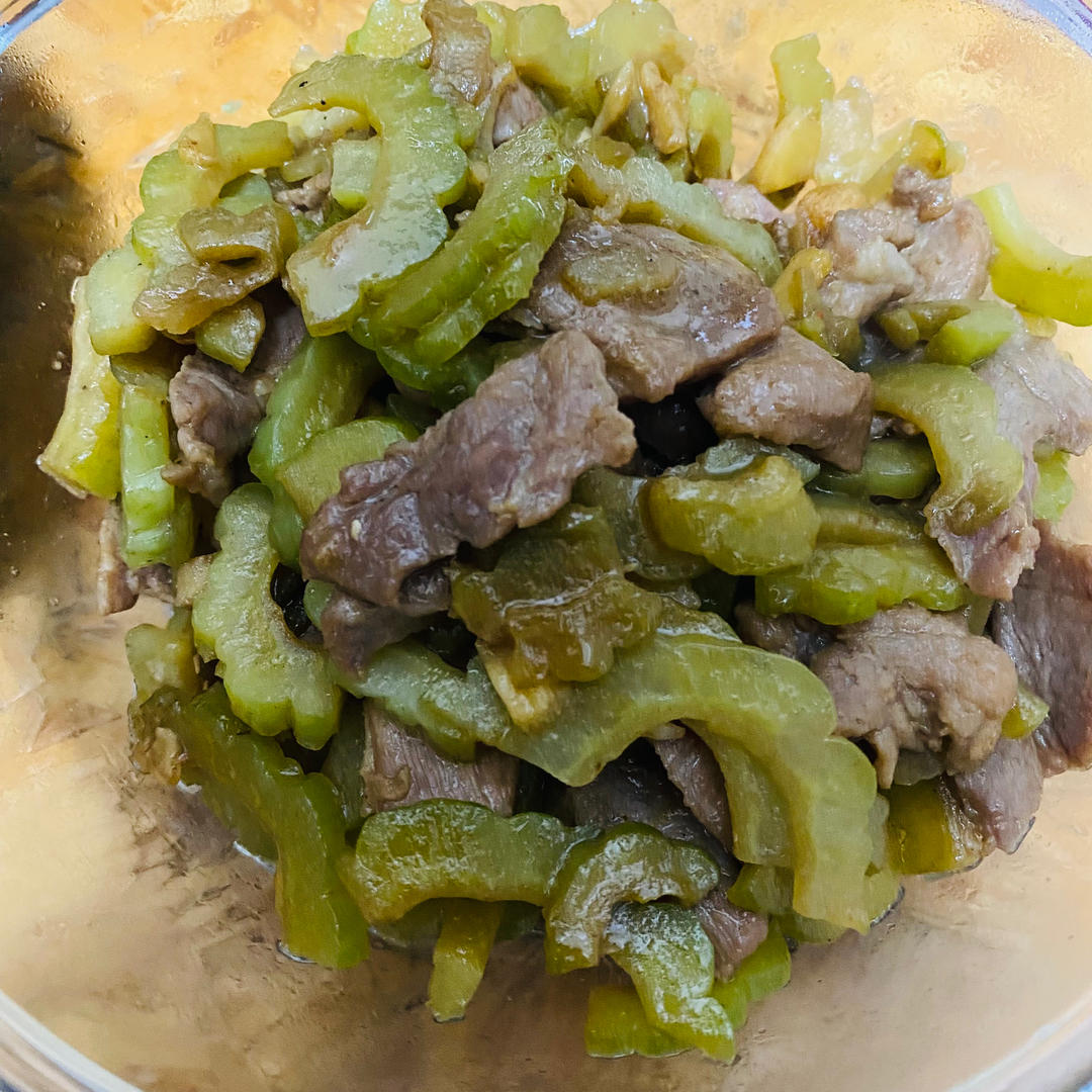 苦瓜炒肉