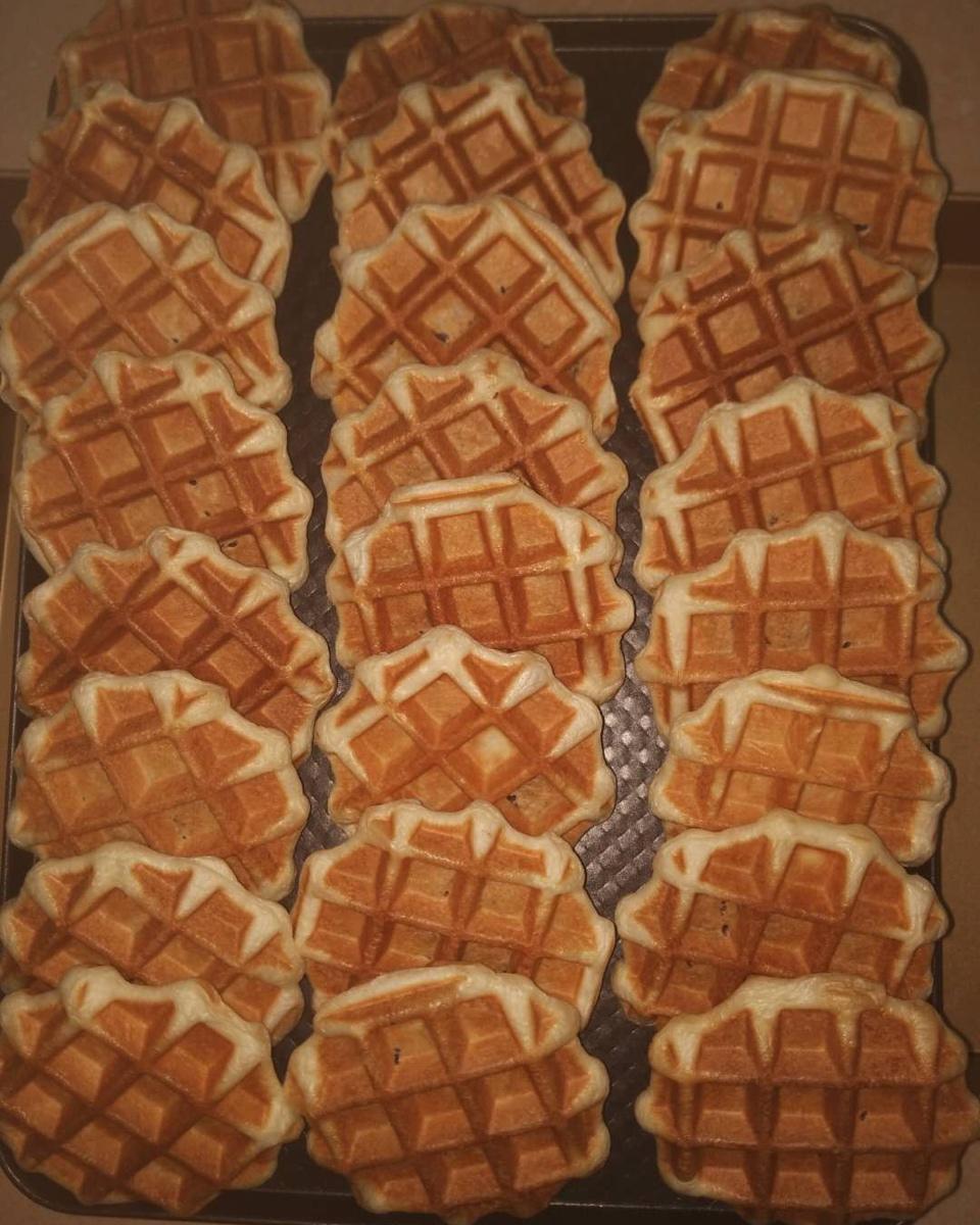 紫米华夫饼