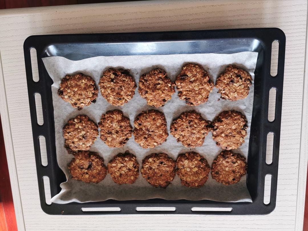 🍪燕麦红糖饼干—健康♥酥脆♥快手♥零失败