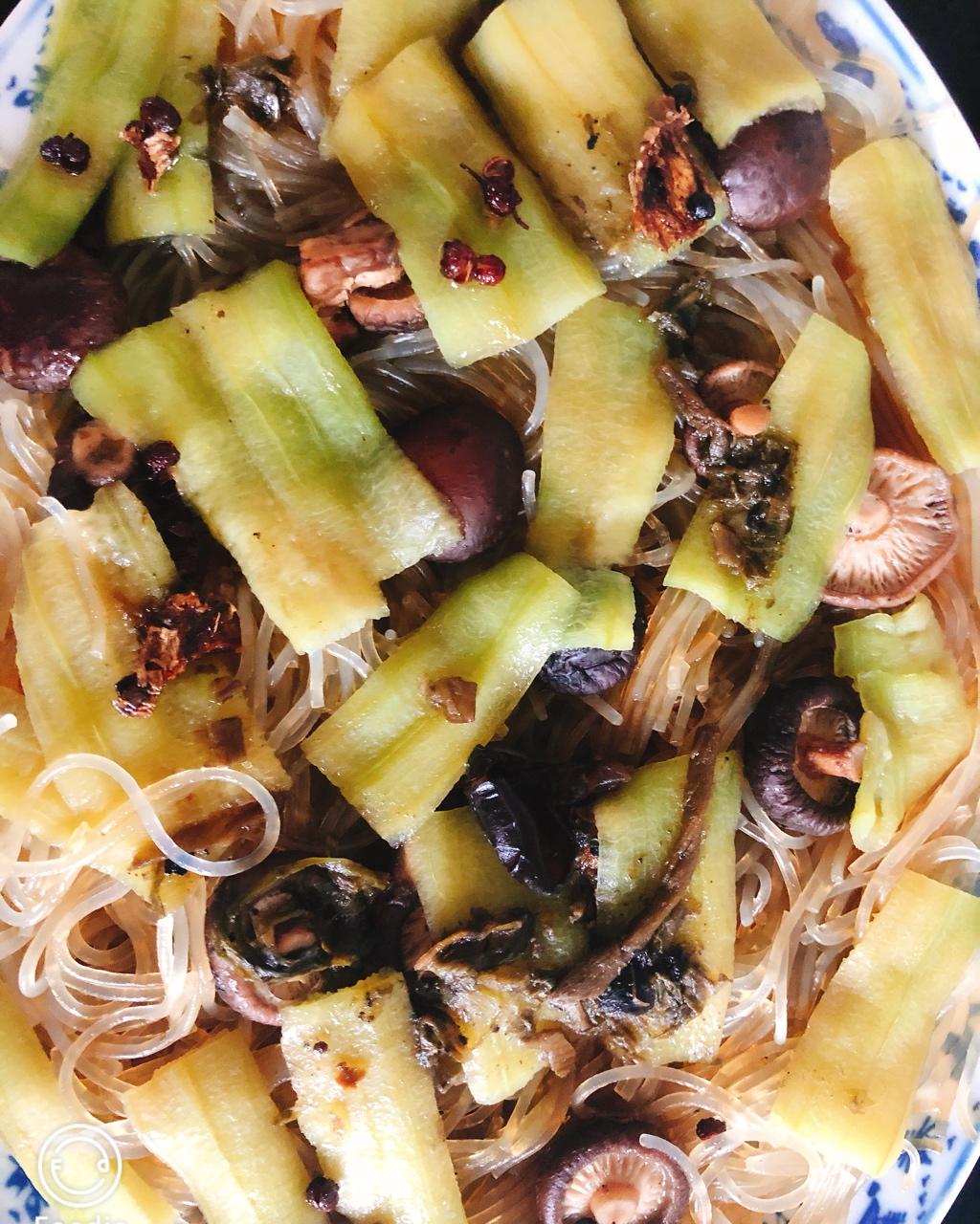 粉丝蒸丝瓜