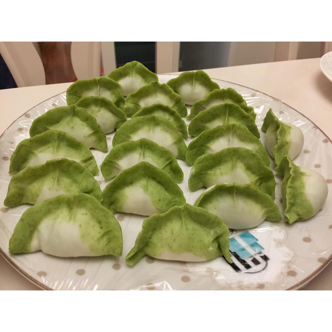 翡翠白玉饺子