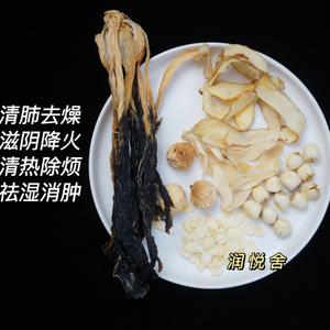 广东家常老火靓汤🥣菜干猪健肉下火滋阴降火汤的做法 步骤1