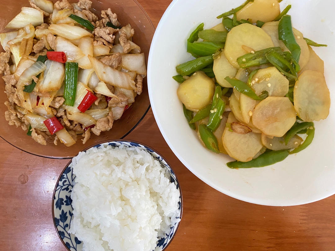 比肉都好吃的青椒炒土豆片😋简单又美味❗️