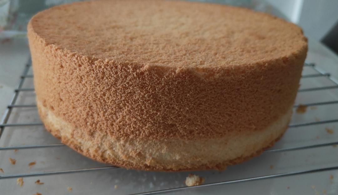 超柔软6寸戚风蛋糕(附8寸配方)零失败 超详细‼️含操作视频