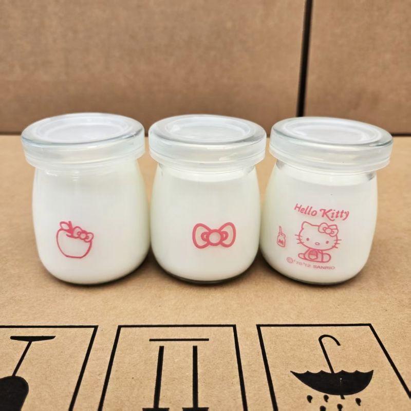 281 各种图案款式不同容量的布丁瓶玻璃酸奶杯酸奶机配件布丁杯